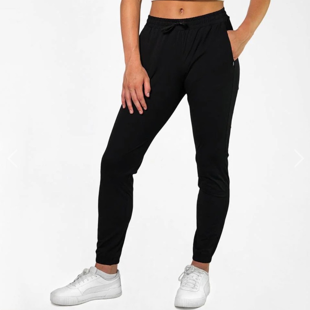 UNRL Womens Black Quick Dry In-FLex Jogger ll Pants Large